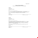 Volunteer Request Rejection.rejection Of Vol Sample Letter example document template 
