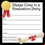 Graduation Invitation Templates - Customize and Print Stunning Invites example document template