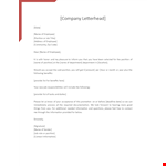 Promotion Letters | Boost Employee Morale and Recognize Achievements example document template