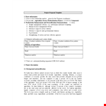 Customizable Project Proposal Template for Technology and Agriculture Activities example document template