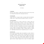 Research Project Proposal Sample example document template 
