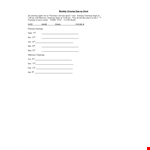 Sign Up Sheet for Evening Cleanings - Begin Cleaning Now | Template for Cleaning example document template 