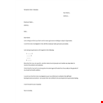 Free Grievance Letter Template For Employee example document template