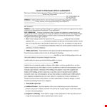 Lease Purchase Agreement Form for Landlord and Tenant: Streamlined Purchase Agreement Option example document template