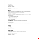 Fresher Hr Manager Resume example document template