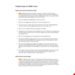 Sample Informative Essay For Middle School example document template 