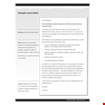Professional Resume Cover Letter Template - Expertly Crafted for Resume Success example document template