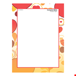 Custom Letterhead Templates - Download Now example document template