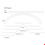 Plot Diagram Template example document template