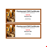 Customizable Gift Certificate Templates | Download Now example document template