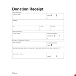 Non Profit Fundraiser example document template 