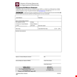 Employee Injury: Complete Witness Statement Form for Accurate Information example document template