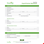 Payroll Template | Contact Us for Phone Support | SmartPay example document template