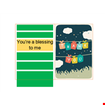 Stunning Thank You Card Template - Free Download example document template