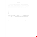 Download Rent Receipt Template - Record Premises Payments example document template