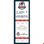 Create Engaging Event Tickets | Easy-to-Use Event Ticket Template example document template