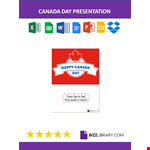 Canada Day presentation example document template 