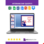 Veterans Day Quotes example document template