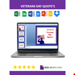Veterans Day Quotes example document template 