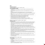 Senior Marketing Associate Resume - Director of Marketing | Branding | Sales Leader example document template
