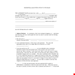 Printable Rent To Own Contract example document template