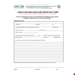 Employee Write Up Form to Follow Under Rehabilitation, Conviction or Licensure example document template