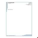 Professional Letterhead Template Printable example document template