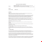 Private Car Lease Agreement Template | Complete Contract for Lessee and Lessor example document template
