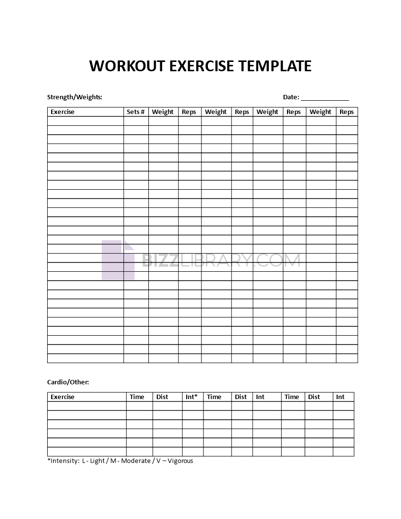 workout exercise