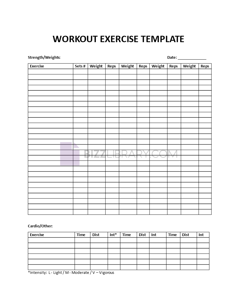 workout exercise Main Image workout exercise