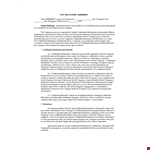 Free Standard Non Disclosure Agreement example document template