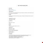 Secure Your Future with a Personalized Software Resume for HR Fresher Graduates example document template