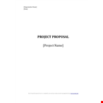 Consulting Proposal Template - Project Information, Phases Included example document template