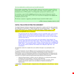 Digital Distribution Agreement for Amazon: Secure Your Rights example document template