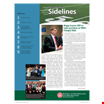 Illinois State Sport Management Newsletter | Management, Sport, Students | Illinois example document template