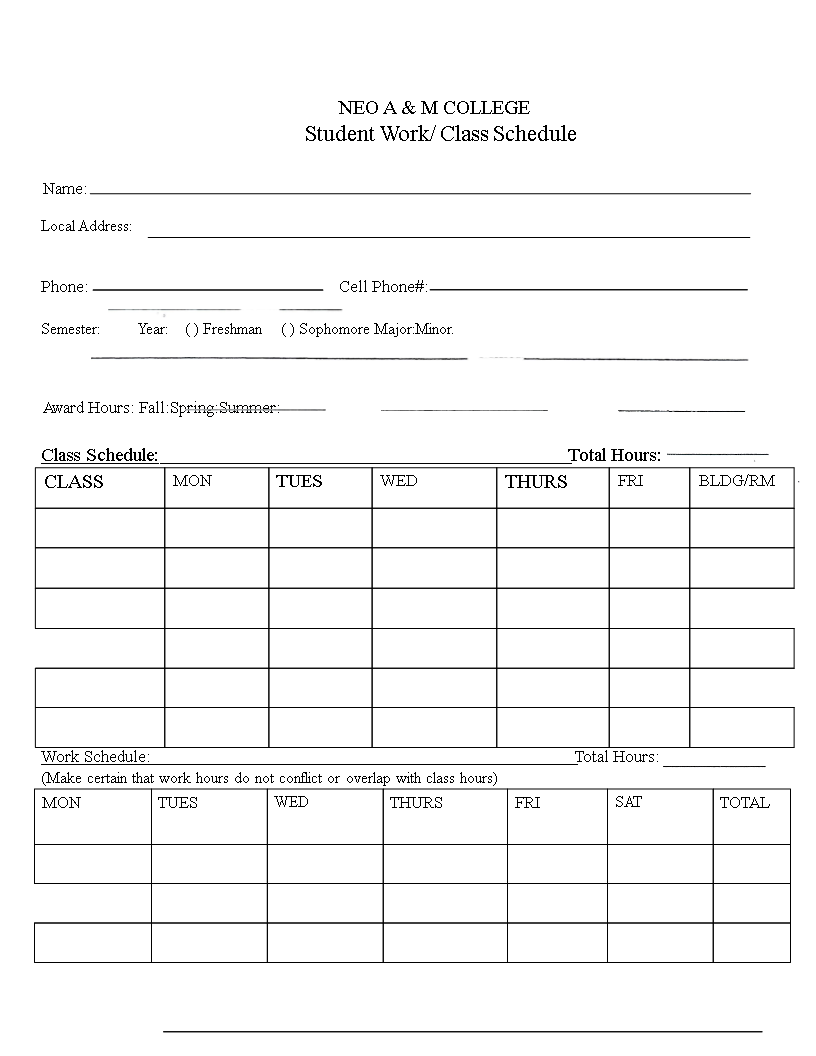 College Student Class Schedule Template college-student-class-schedule-template