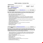 Electronics Service Engineer - Design, Development, Production & Power example document template