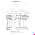 Get a Group Disability Insurance Quote | Request for Quote example document template 