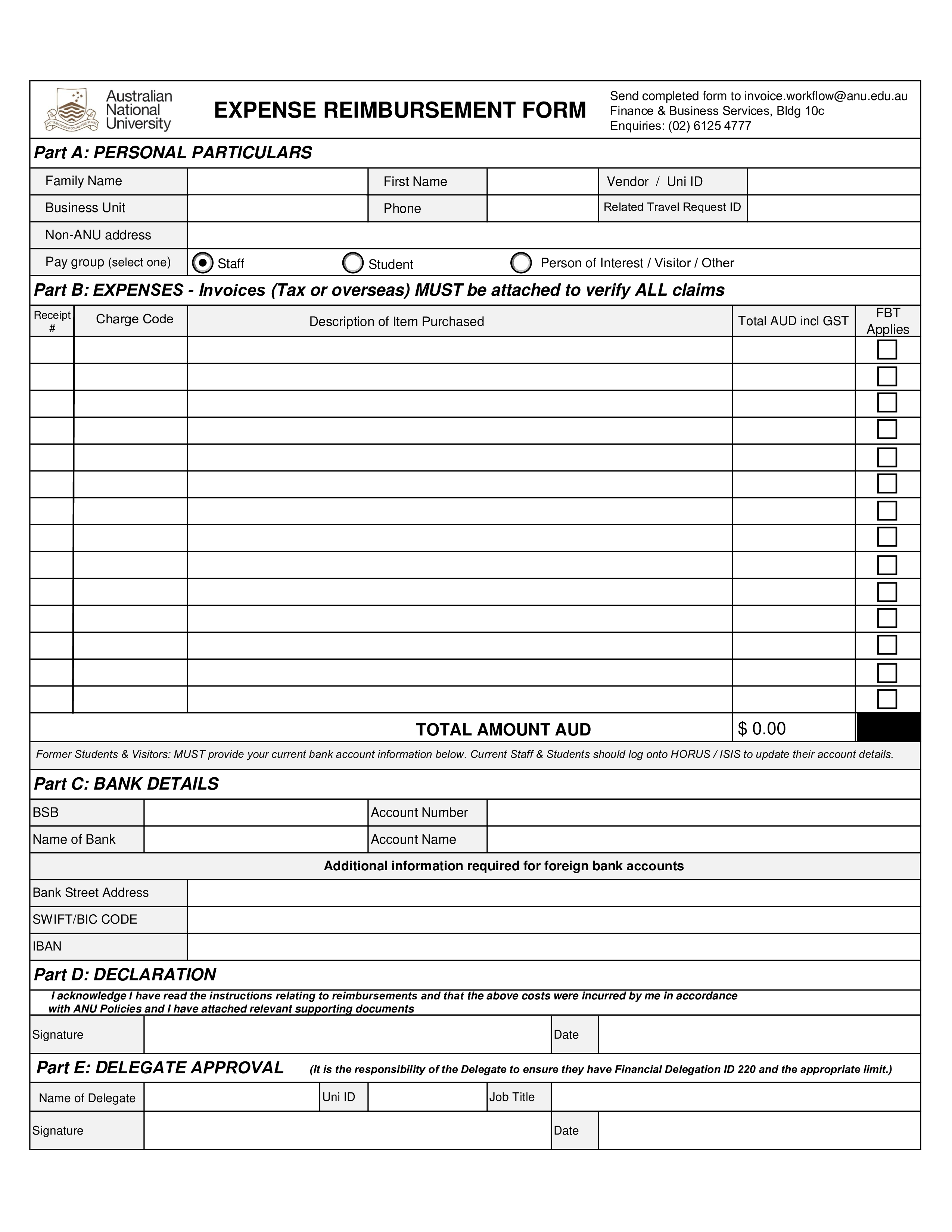Easy Reimbursement with Our Online Reimbursement Form Easy Reimbursement with Our Online Reimbursement Form