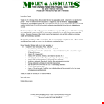 New Client Thank You Letter example document template