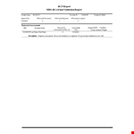 Final Report | Assessment of Facility & Resident Records example document template
