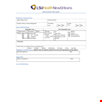 Job Leave Application Form Template example document template 