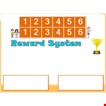 Engage Your Students with a Reward Chart - Teacher Approved example document template