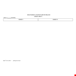 Multigrade Teaching Lesson Plan example document template