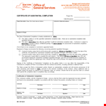 Certificate Of Completion Sample example document template