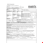 Skilled Nursing Note example document template