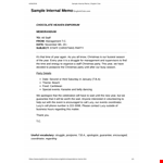 Sample Internal Memo Template Free Download Zqykqkhtg example document template