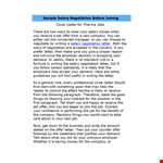 Salary Negotiation Letter - Crafting an Effective Request for Higher Compensation example document template