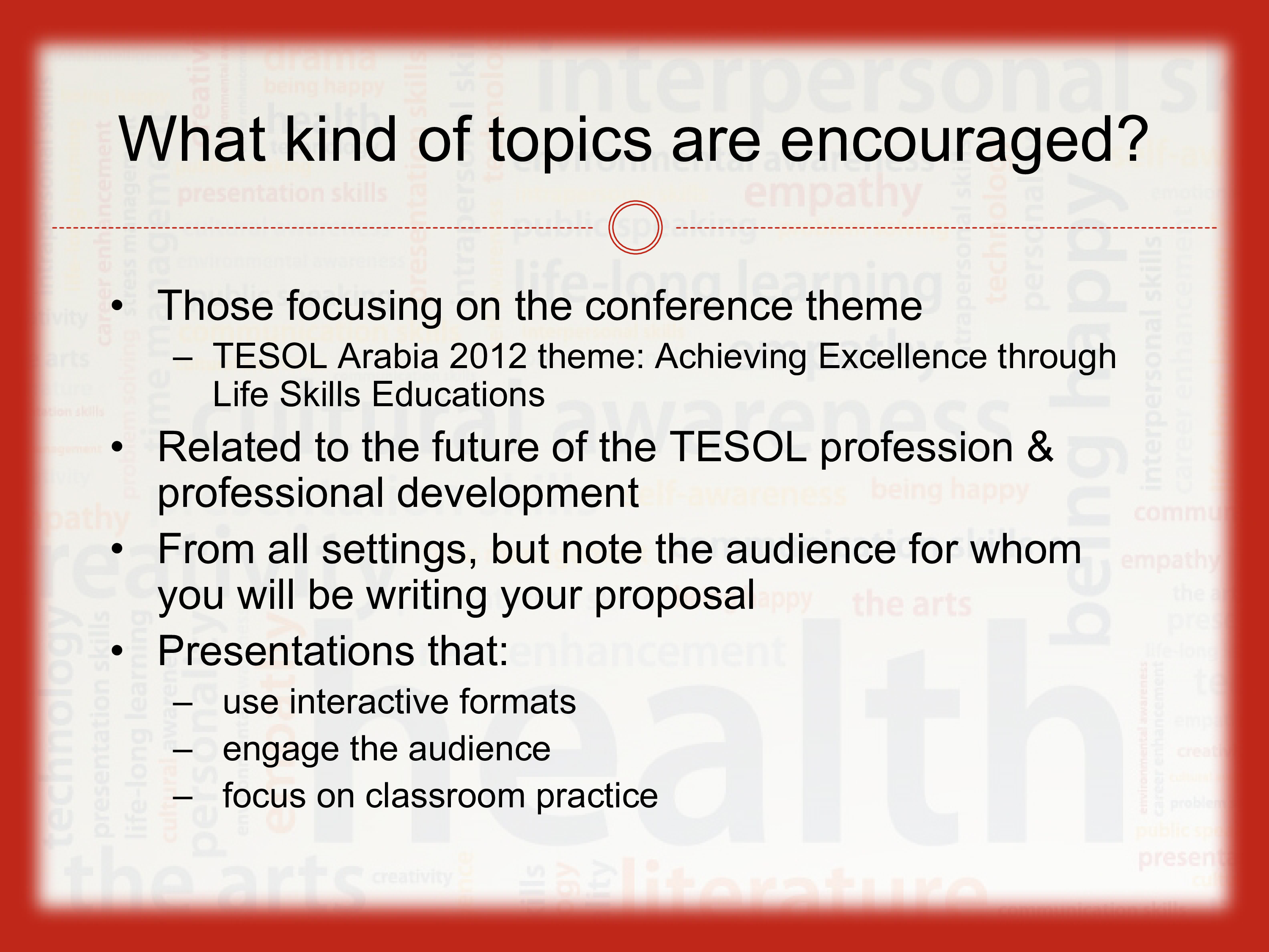 conference presentation proposal template example