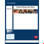 Create Professional Newsletters with Our Template | Resources for Humans example document template